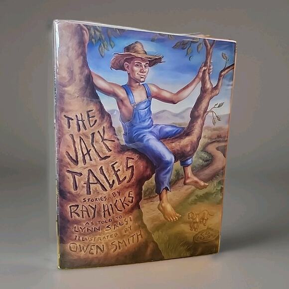 The Jack Tales Stories By Ray Hicks CD Included 1st Edition 2000 HC Illustration - Picture 1 of 11
